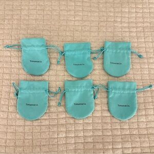 Tiffany & Co. Blue Jewelry Pouches